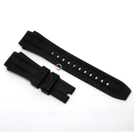 Каучуковый ремешок для часов Casio MTP-1326 черный RKCA-008 - 6